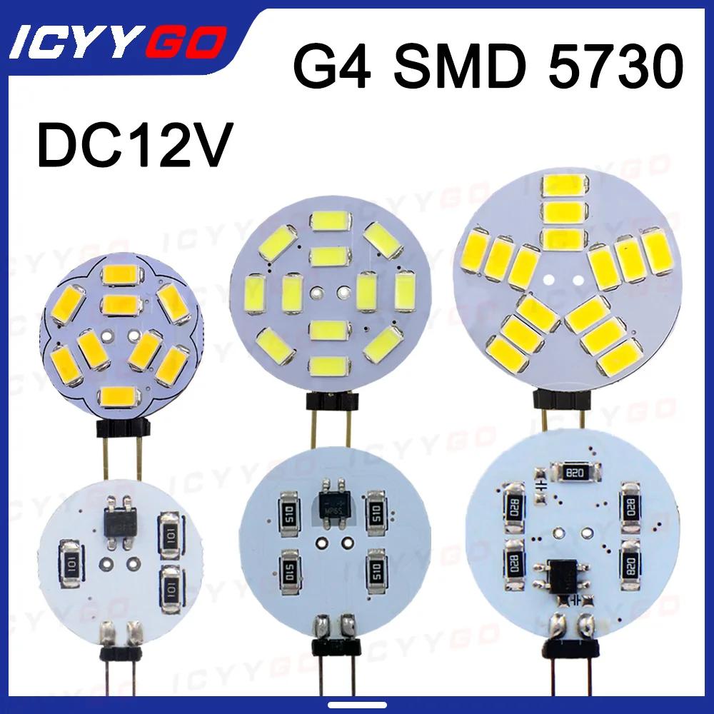 G4 LED Ʈ г, 2W, 3W4W , DC12V, 5730SMD  ƮƮ, Ʈκ ٿƮ , Ʈ  ĵ Ž , 5 